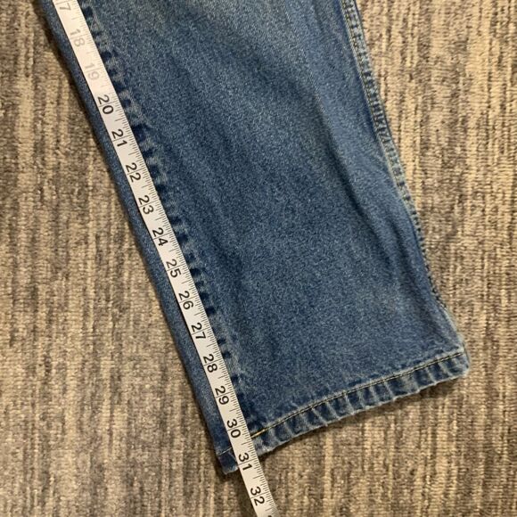 Vintage Duck Head Men's Straight Leg Jeans 36x34 Blue Distressed Work Grunge - Picture 6 of 7